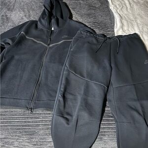 Nike Charcoal Hoodie and Jogger Set